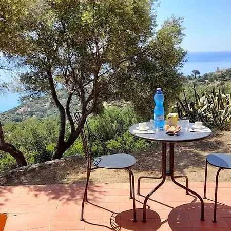 Del Nuraghe With Fantastic Sea View